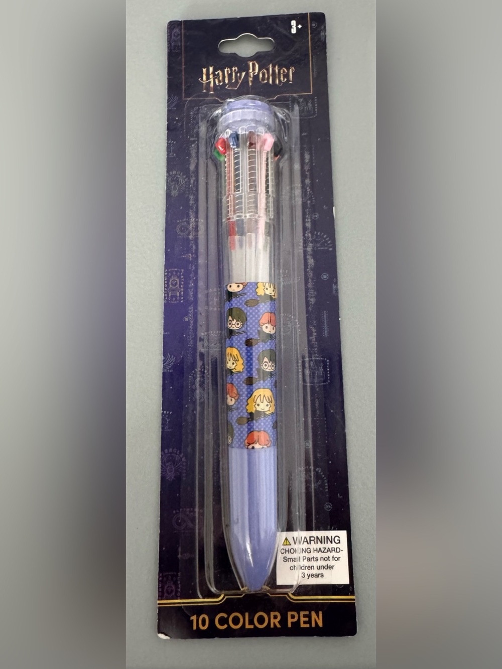 Warner Bros. Harry Potter Blue and White Character 10 color pen